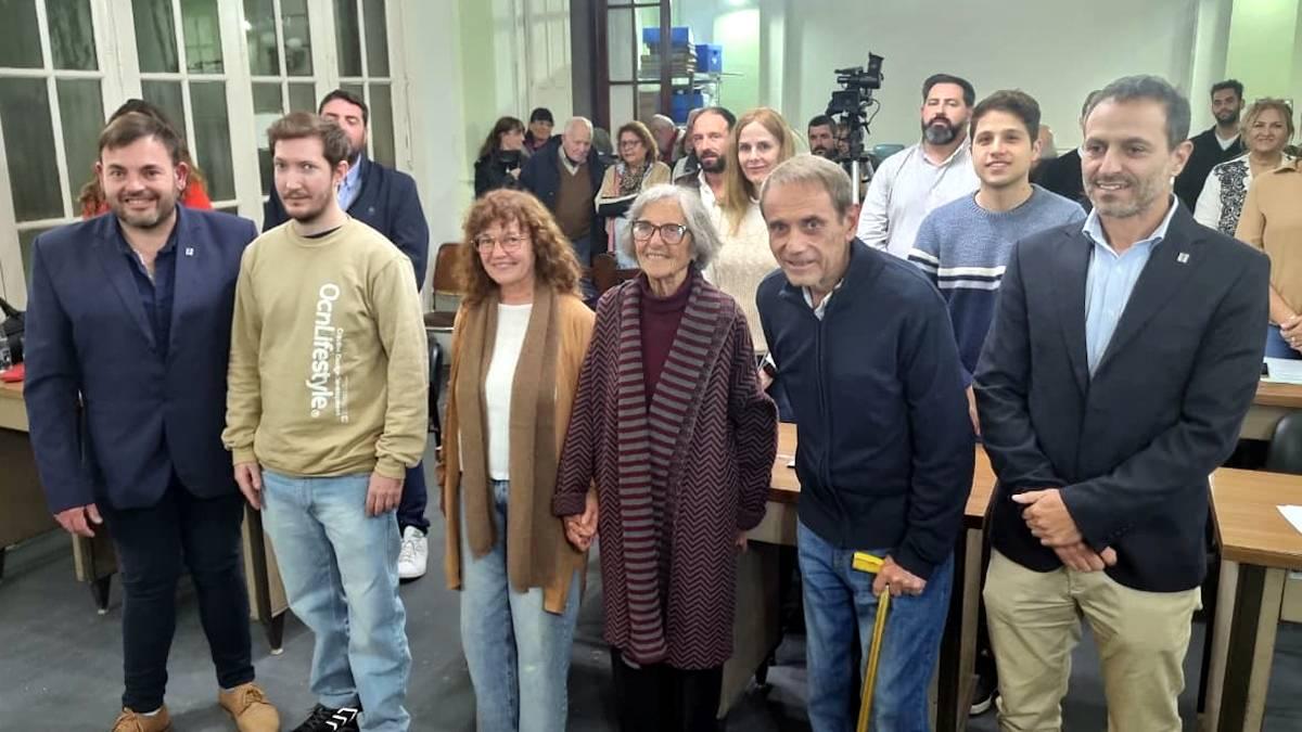 Anita Anderson tuvo su reconocimiento oficial