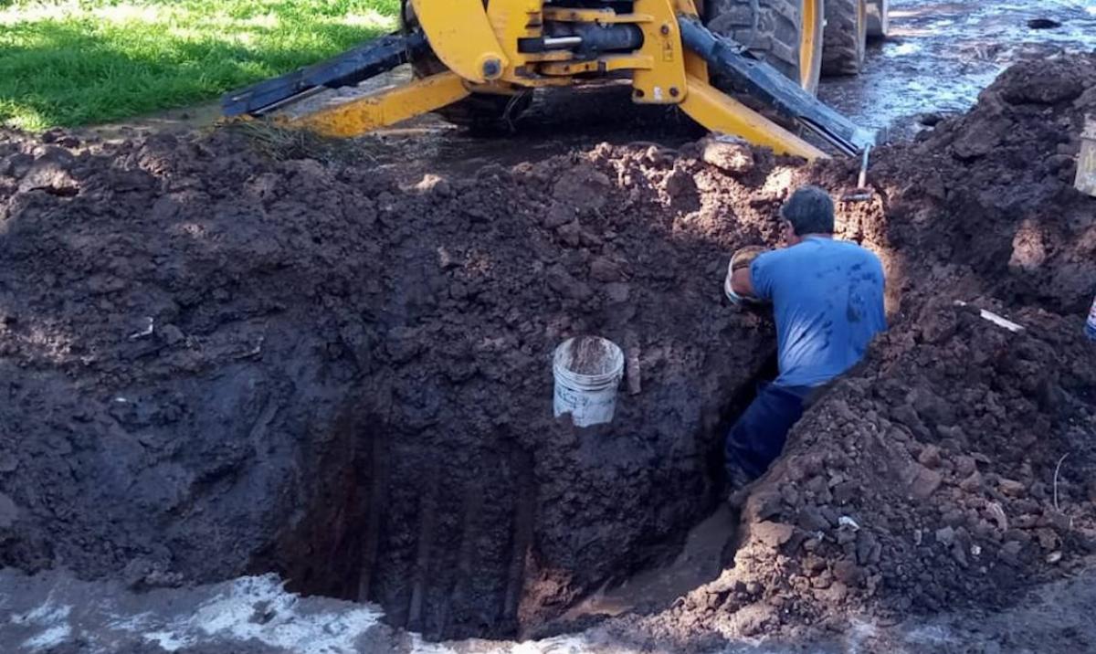 Corte parcial del servicio de agua potable por tareas de reparación