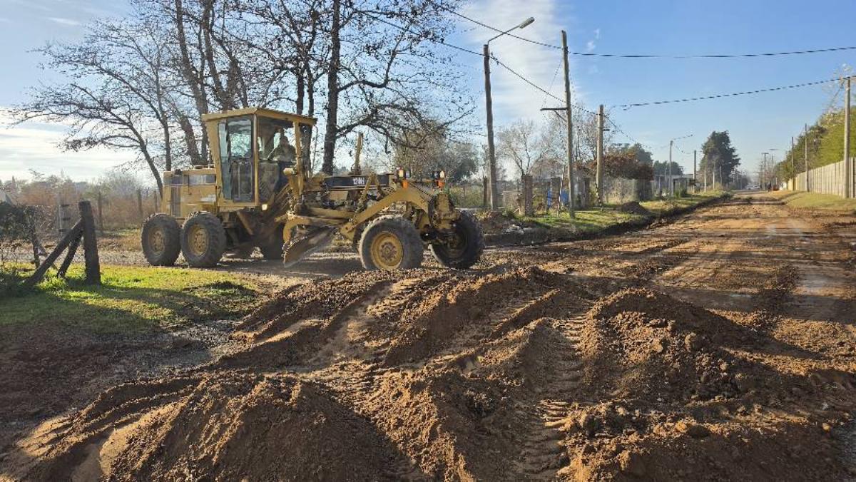 Avanza una importante obra de infraestructura en barrio Belgrano