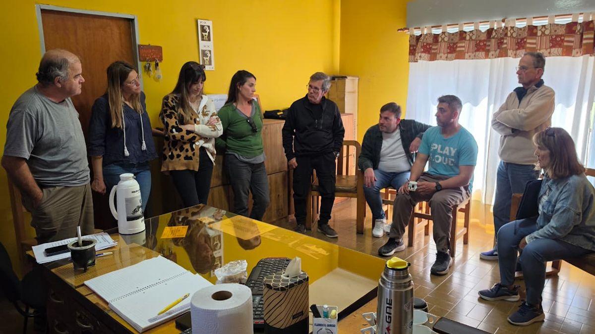 Bouvier llevó su agenda a Carabelas