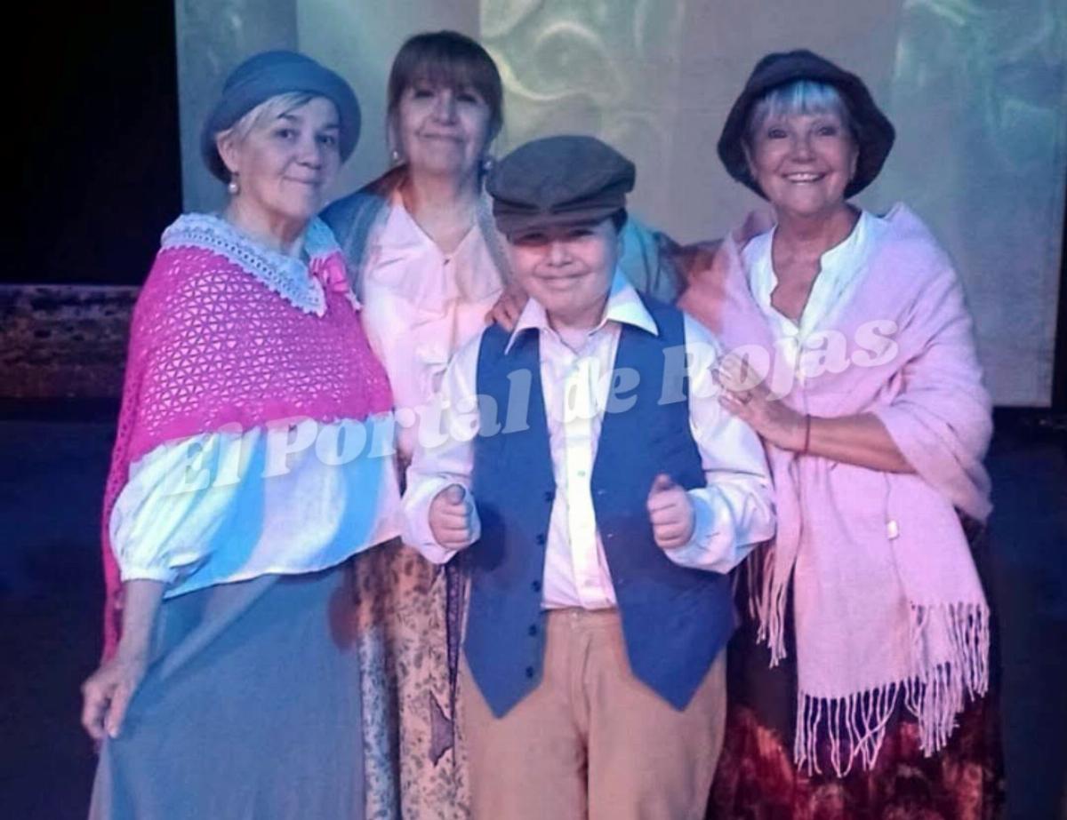 Erica Froschauer, Liliana Rachow, Alfonso Silva y Olga González.