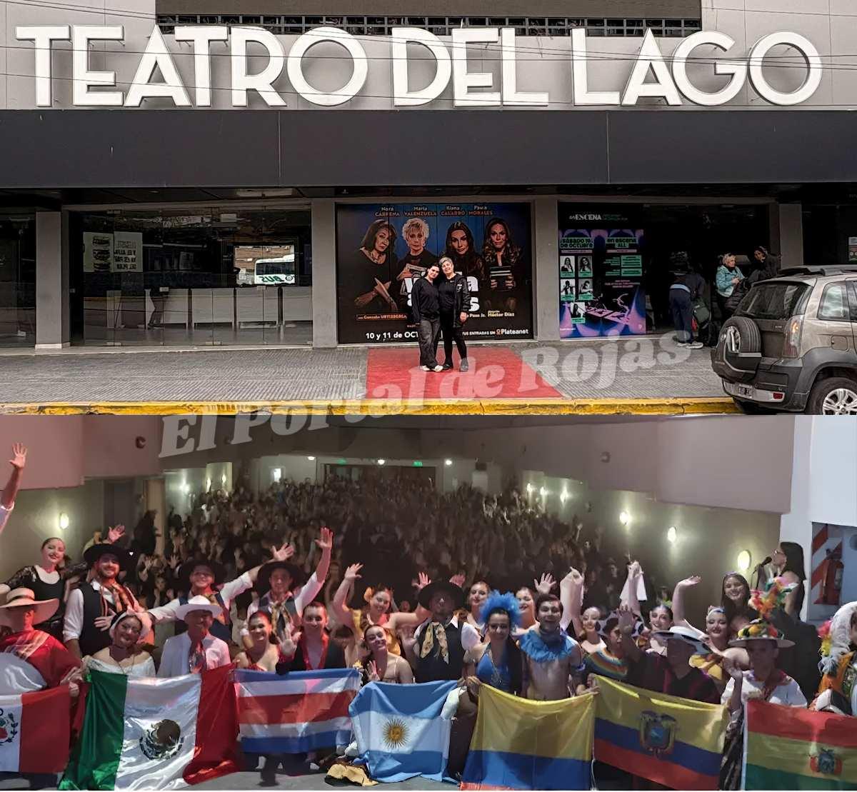 La danza del mundo a Rojas; la danza de Rojas al mundo