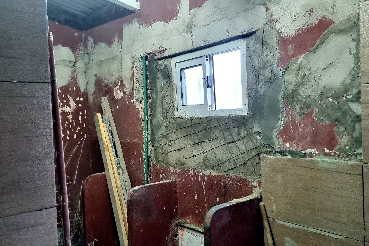 Avanza la refacción integral de los baños del corralón municipal